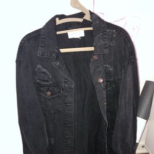 Black Jean Jacket
